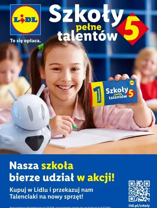 Nasza szkoła w akcji „Szkoły Pełne Talentów” – zbieramy Talenciaki!