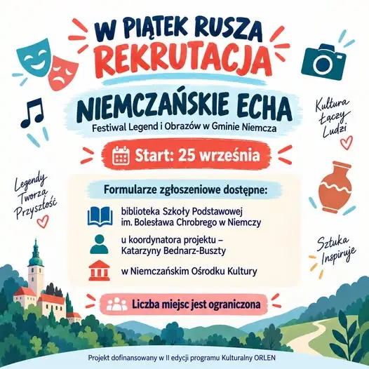 Niemcza stawia na lokalne legendy. Rusza nabór do projektu „Niemczańskie Echa”