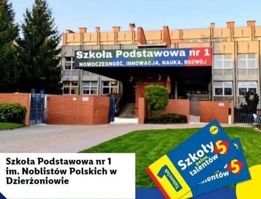 Szkoła Podstawowa nr 1 w Dzierżoniowie zbiera Talenciaki dla swojej placówki
