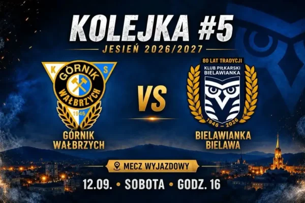 Bielawianka zagra z Górnikiem Wałbrzych w 4. kolejce