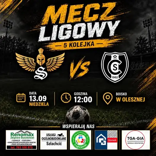 Derby w Olesznej – 5. kolejka ligowych zmagań już w niedzielę