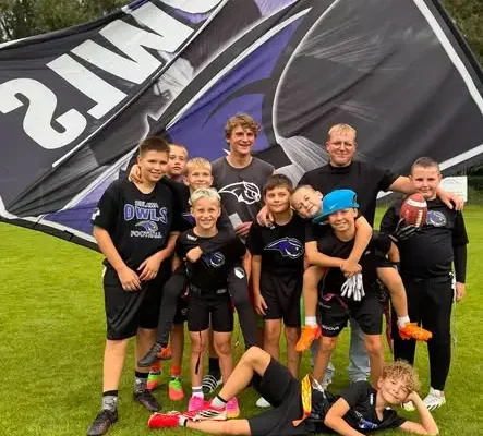Uczniowie z Dzierżoniowa najlepsi w ProLidze Futbolu Flagowego w Kolbudach