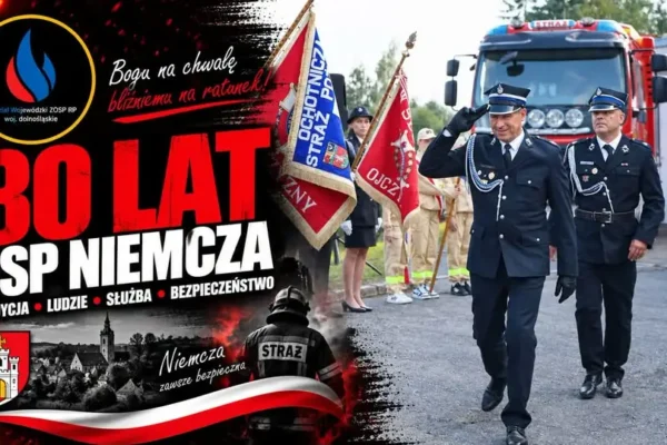 Jubileusz 80-lecia OSP Niemcza – hołd dla strażackiej służby