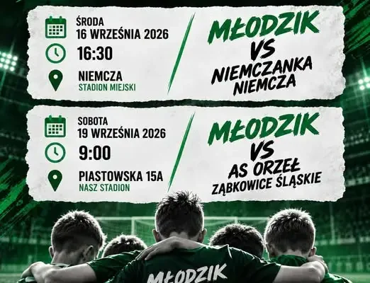Młodzik Pilawianki zagra dwa mecze w tym tygodniu