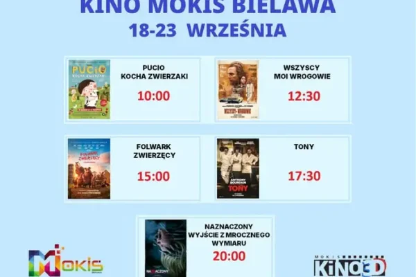 Kino MOKiS w Bielawie zaprasza na nowy repertuar od 18 września