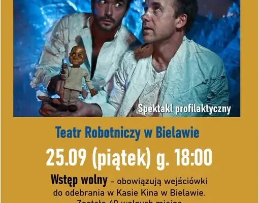 Spektakl profilaktyczny „JakiTaki” w Teatrze Robotniczym w Bielawie
