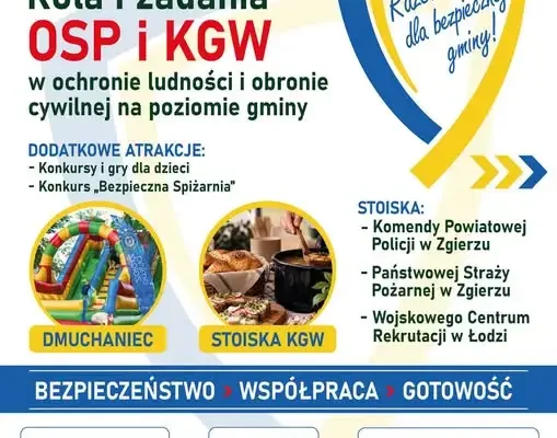 Konferencja o roli OSP i KGW w ochronie ludności – 10 października w Szczawinie