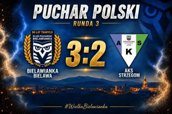 Bielawianka Bielawa wygrywa 3:2 i awansuje w Pucharze Polski