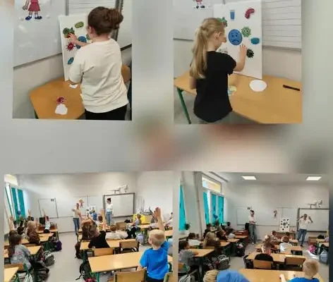 Edukacja zdrowotna w klasach 1–3: spotkanie z sanepidem w Dzierżoniowie