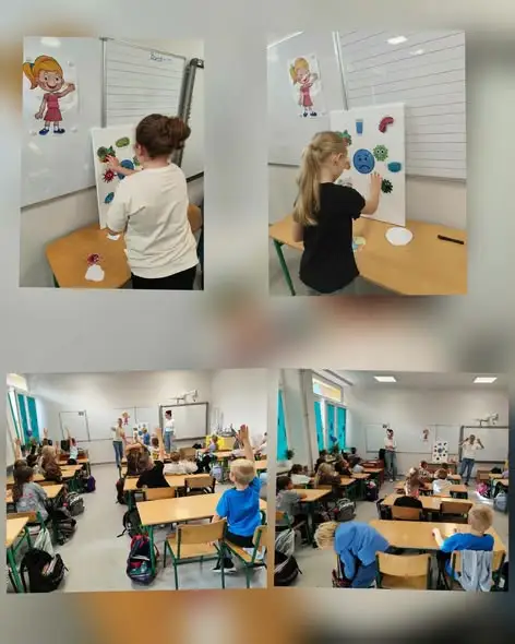 Edukacja zdrowotna w klasach 1–3: spotkanie z sanepidem w Dzierżoniowie