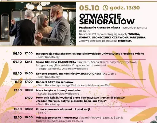 Bielawskie Senioralia 2026 – miesiąc pełen kultury i zabawy dla seniorów