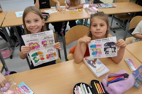 Tydzień Szczęścia w Szkole Podstawowej nr 1 w Dzierżoniowie