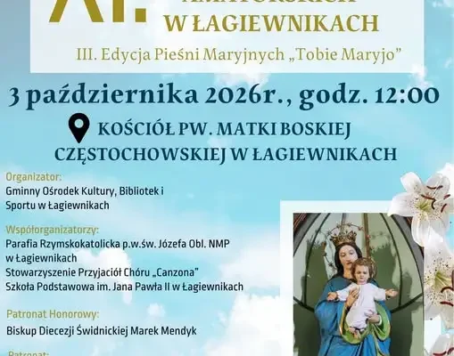 Łagiewniki: XI Ogólnopolski Przegląd Chórów Amatorskich – Pieśni Maryjne „Tobie Maryjo”