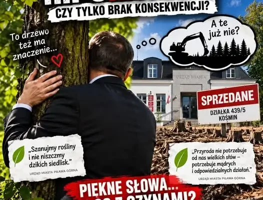 Piława Górna: sprzedaż zarośniętej działki przy ul. Chrobrego budzi kontrowersje
