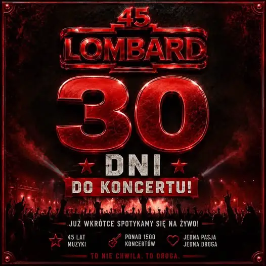Lombard zagra w Lagiewnikach – 45 lat rockowej historii na żywo