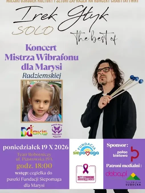 Koncert charytatywny dla Marysi w Teatrze Robotniczym w Bielawie