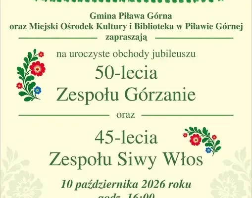 Piława Górna świętuje jubileusze zespołów Górzanie i Siwy Włos
