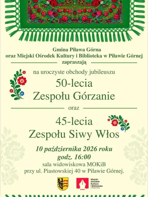 Piława Górna świętuje jubileusze zespołów Górzanie i Siwy Włos