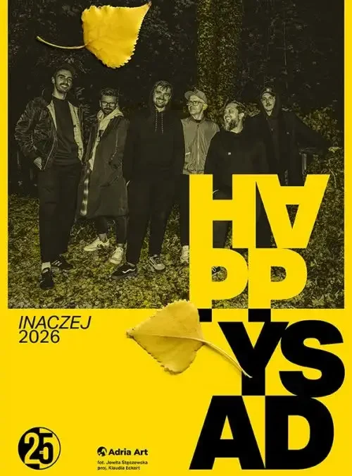 Happysad świętuje 25-lecie – koncert w Dzierżoniowie już 5 listopada