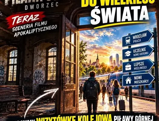 Piława Górna przed kolejową szansą. Dworzec wymaga pilnych zmian