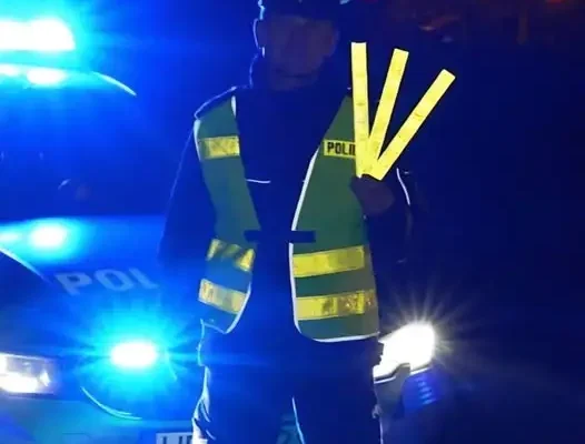 Policja w Dzierżoniowie przypomina: noś odblaski, bądź widoczny na drodze