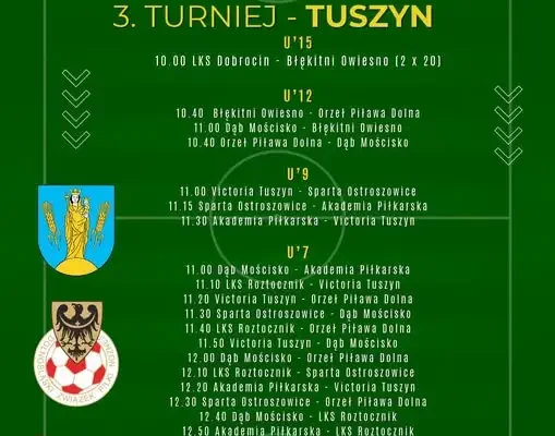 Finałowy turniej II Mistrzostw Gminy Dzierżoniów w piłce nożnej już 10 października w Tuszynie