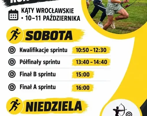 Łucznik z Pieszyc walczy o pierwszy medal Pucharu Europy w Run-Archery