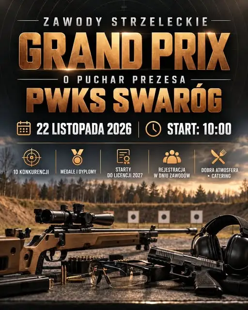 Grand Prix o Puchar Prezesa PWKS Swaróg – zawody strzeleckie w Bielawie