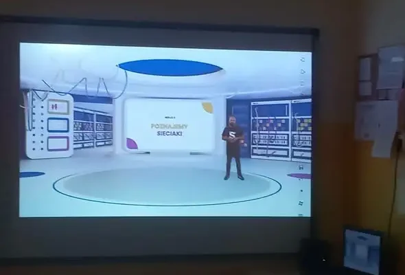 Uczniowie klasy 2a wzięli udział w lekcji online o bezpieczeństwie w sieci
