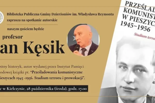 Spotkanie autorskie z prof. Janem Kęsikiem w Pałacu w Kiełczynie