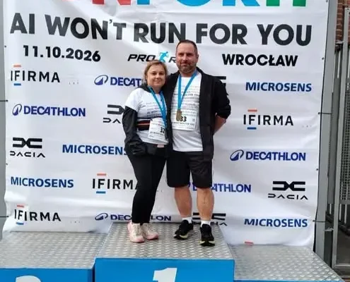Piławscy biegacze na Run For IT 2026 we Wrocławiu