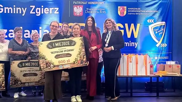 KGW z Gminy Zgierz triumfuje w konkursie kulinarnym „Bezpieczna Spiżarnia”