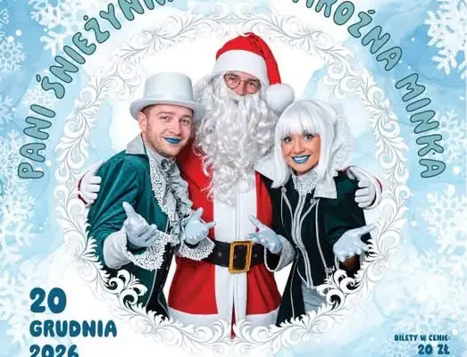 Zimowa teatralna niedziela w Dzierżoniowie – familijny koncert „Pani Śnieżynka i Pan Mroźna Minka”