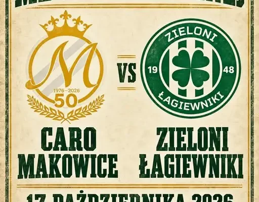 Mecz o mistrzostwo A klasy: Caro Zieloni Makowice Łagiewniki już 17 października