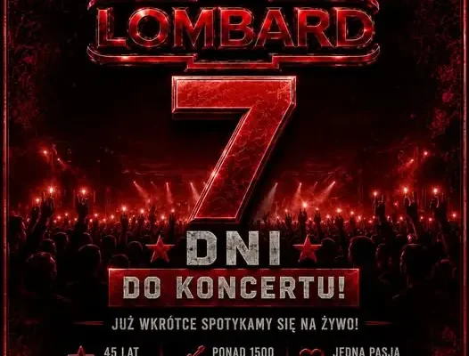 Lombard świętuje 45-lecie. Koncert w Łagiewnikach już 24 października