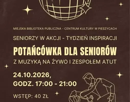 Potańcówka dla seniorów w Pieszycach – muzyka na żywo i zespół ATUT