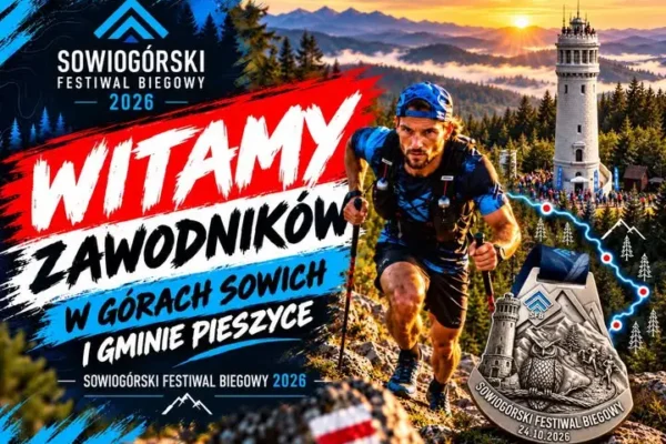 Sowiogórski Festiwal Biegowy w Pieszycach – ponad 600 zgłoszeń na starcie