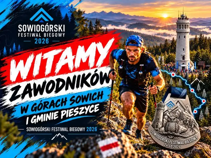 Sowiogórski Festiwal Biegowy w Pieszycach – ponad 600 zgłoszeń na starcie