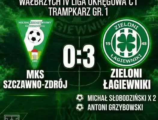 Trampkarze LKS Zieloni Łagiewniki z kompletem zwycięstw po siedmiu kolejkach