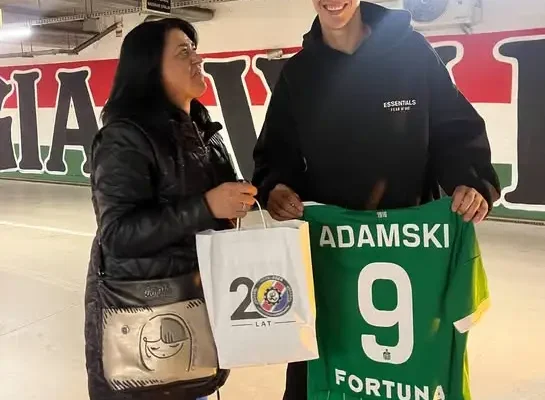 Rafał Adamski z Legii Warszawa kontuzjowany. Wychowanek Lechii Dzierżoniów otrzymał wsparcie