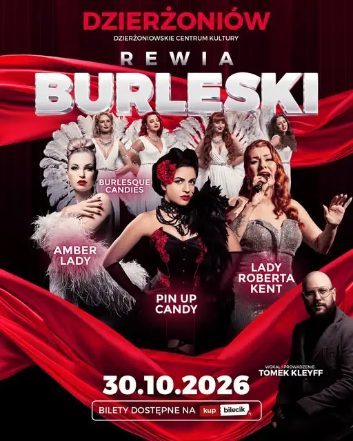 Burleskowy wieczór w Kinoteatrze „Zbyszek” w Dzierżoniowie
